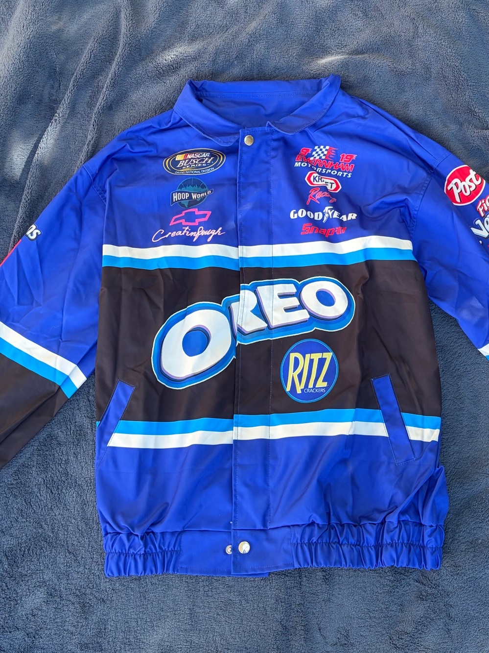Oreo x Ritz Racing Jacket - Blue Reproduction - Picture 6 of 6